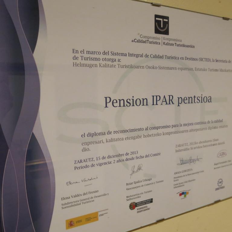 Pension Ipar Zarautz Exterior foto